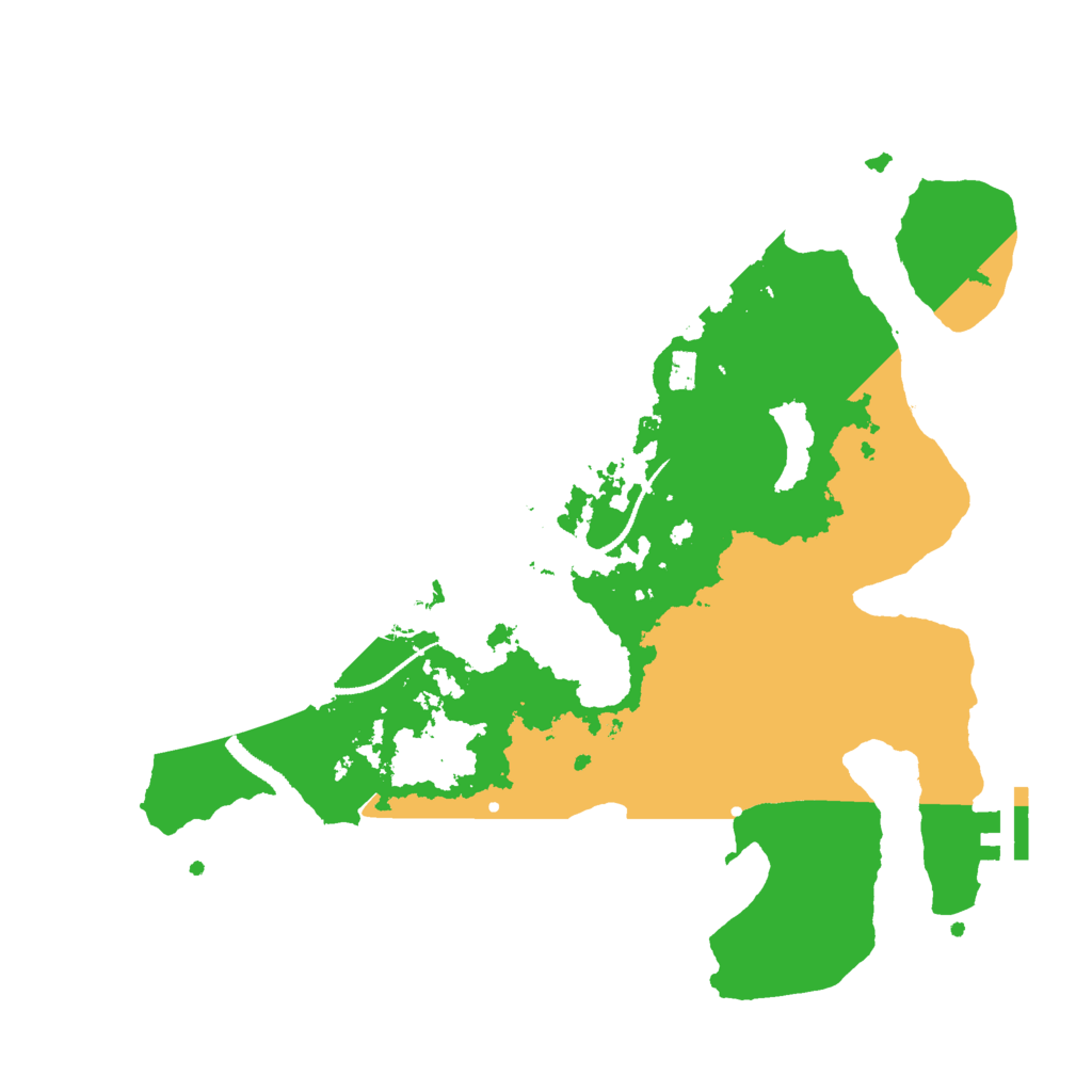 Biome Rust Map: Procedural Map, Size: 3000, Seed: 671940823
