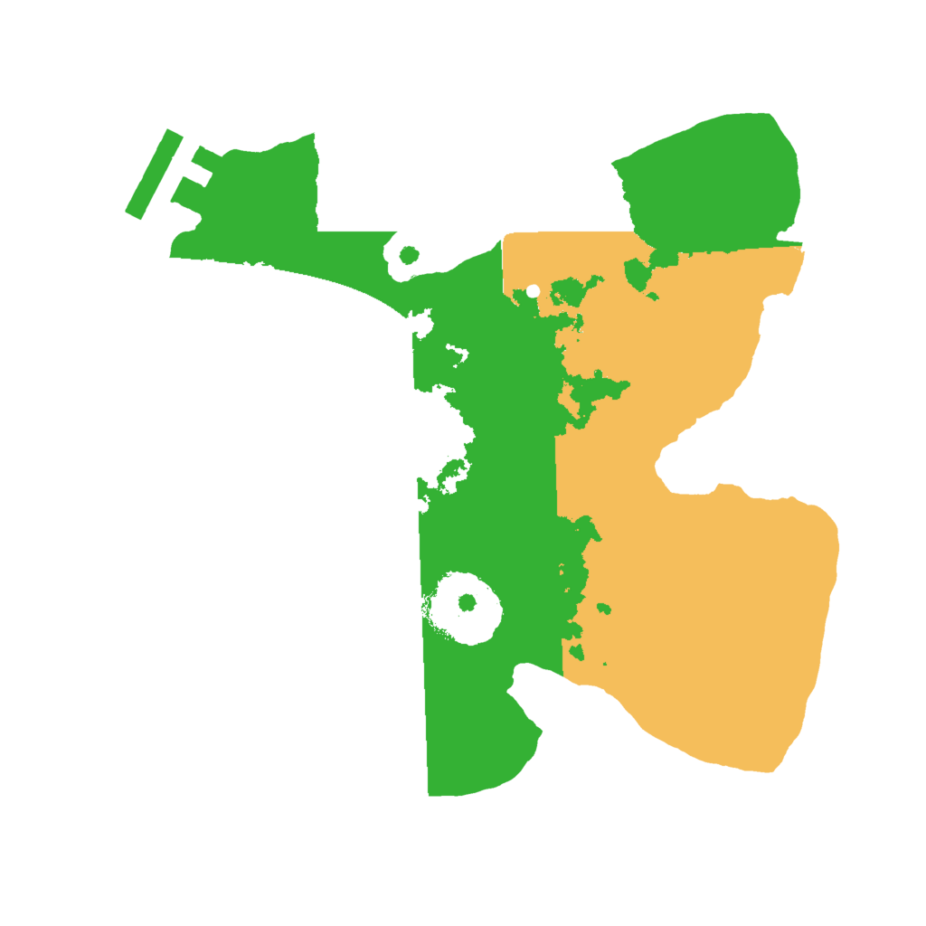 Biome Rust Map: Procedural Map, Size: 2000, Seed: 1897507005