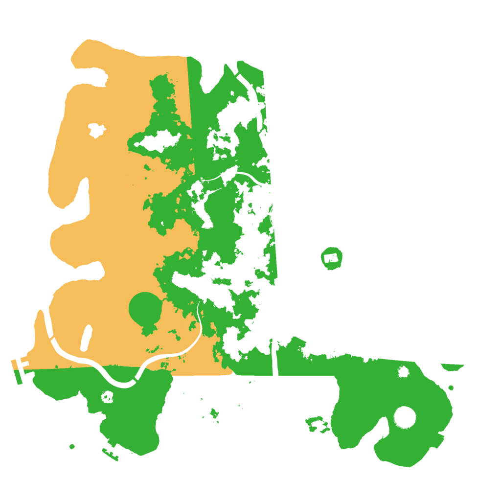 Biome Rust Map: Procedural Map, Size: 4000, Seed: 453403173