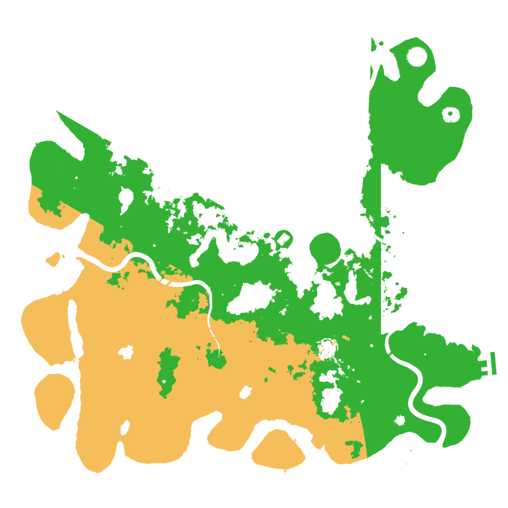 Biome Rust Map: Procedural Map, Size: 4500, Seed: 316154315