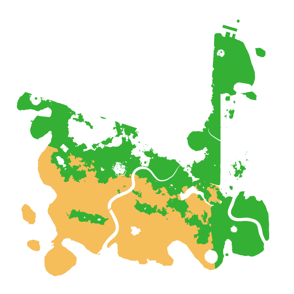 Biome Rust Map: Procedural Map, Size: 4000, Seed: 1920829942