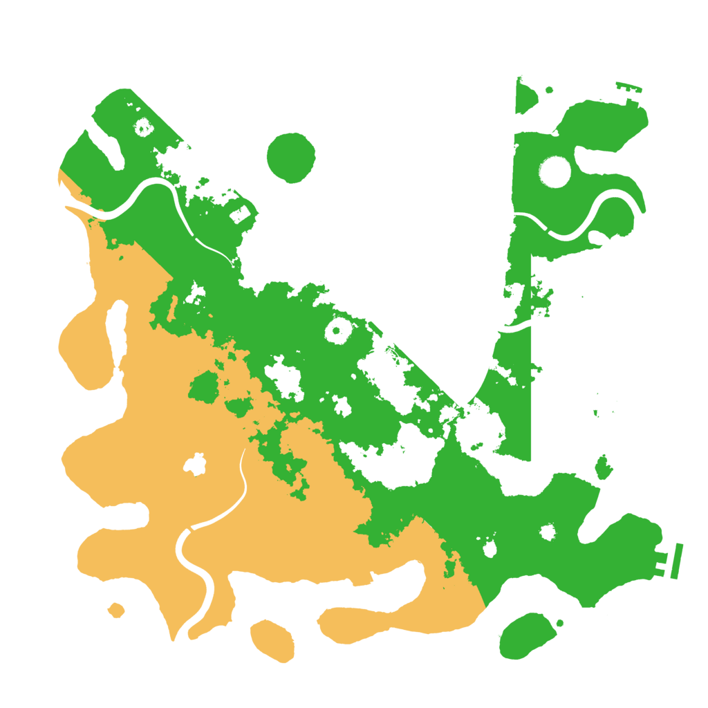Biome Rust Map: Procedural Map, Size: 4000, Seed: 23041945