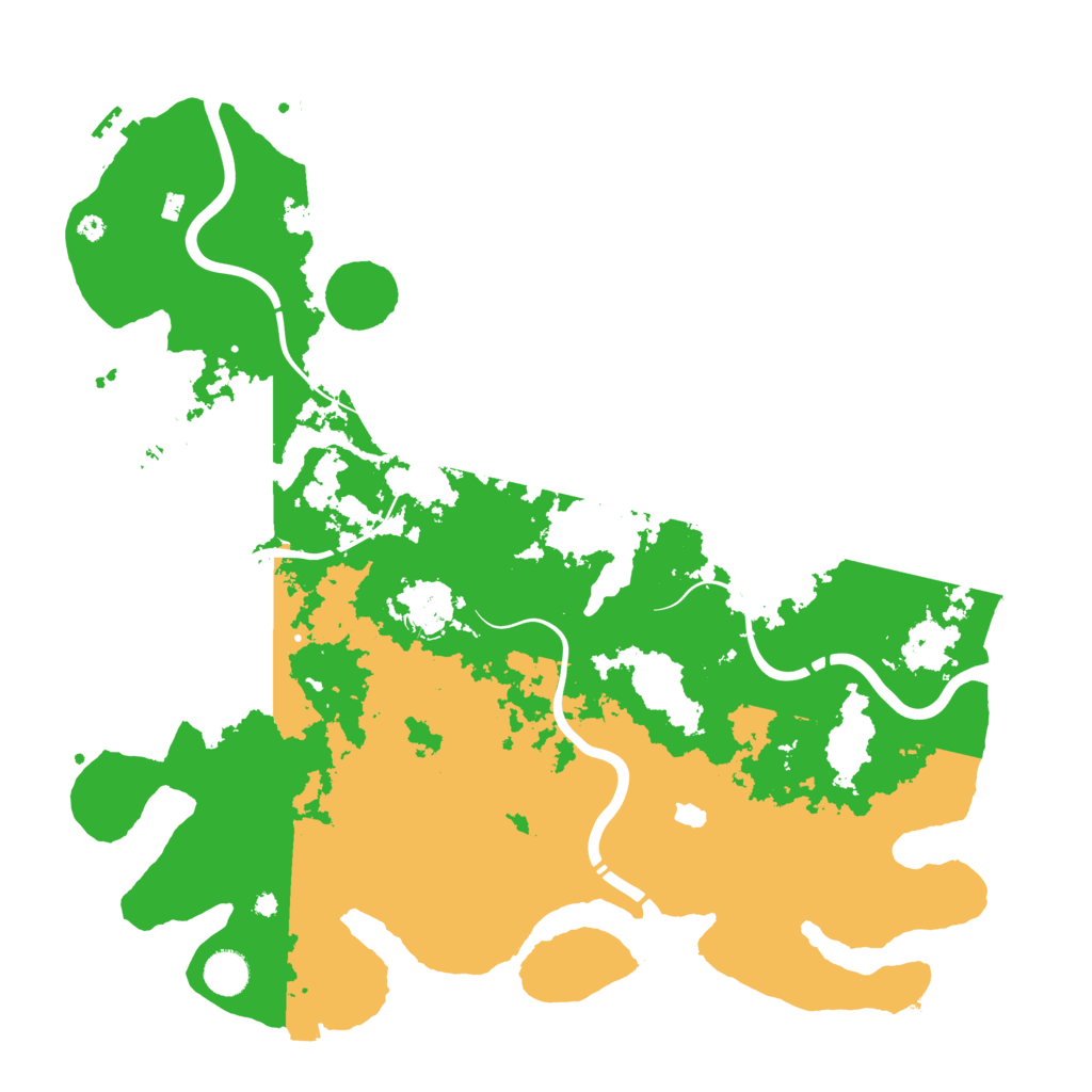 Biome Rust Map: Procedural Map, Size: 4250, Seed: 697512345