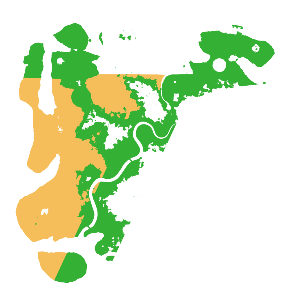 Biome Rust Map: Procedural Map, Size: 4000, Seed: 1869558025