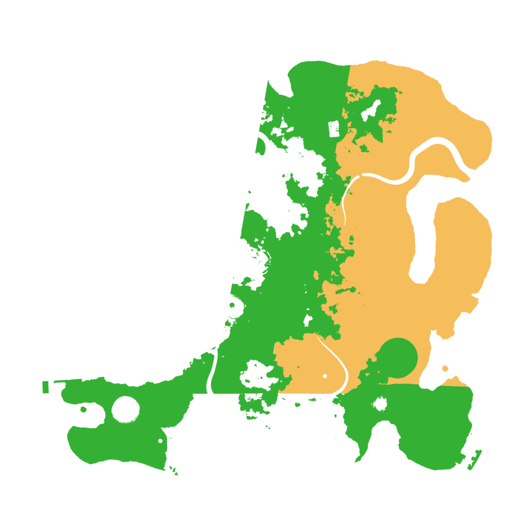 Biome Rust Map: Procedural Map, Size: 3500, Seed: 15906712