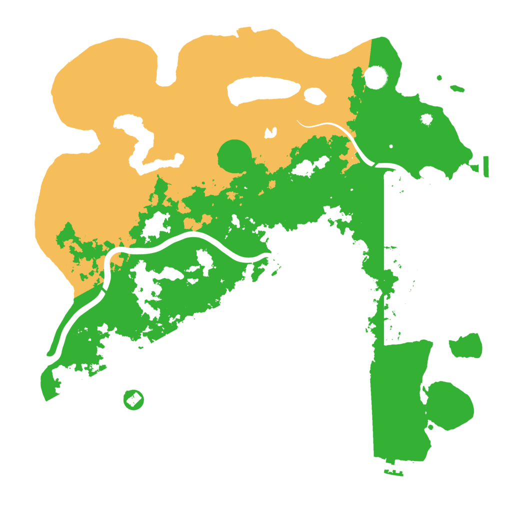 Biome Rust Map: Procedural Map, Size: 4000, Seed: 608995239