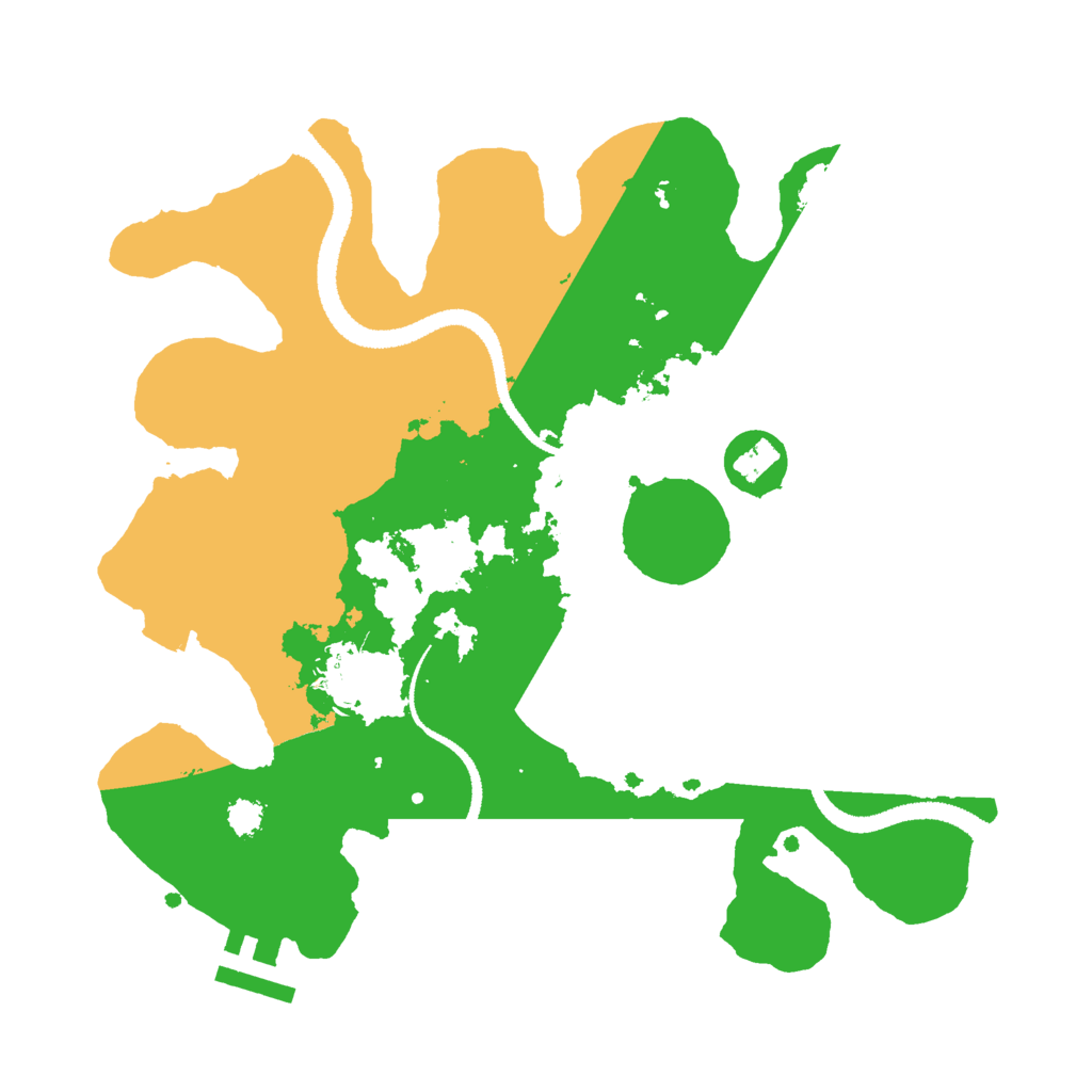 Biome Rust Map: Procedural Map, Size: 2750, Seed: 1561991994