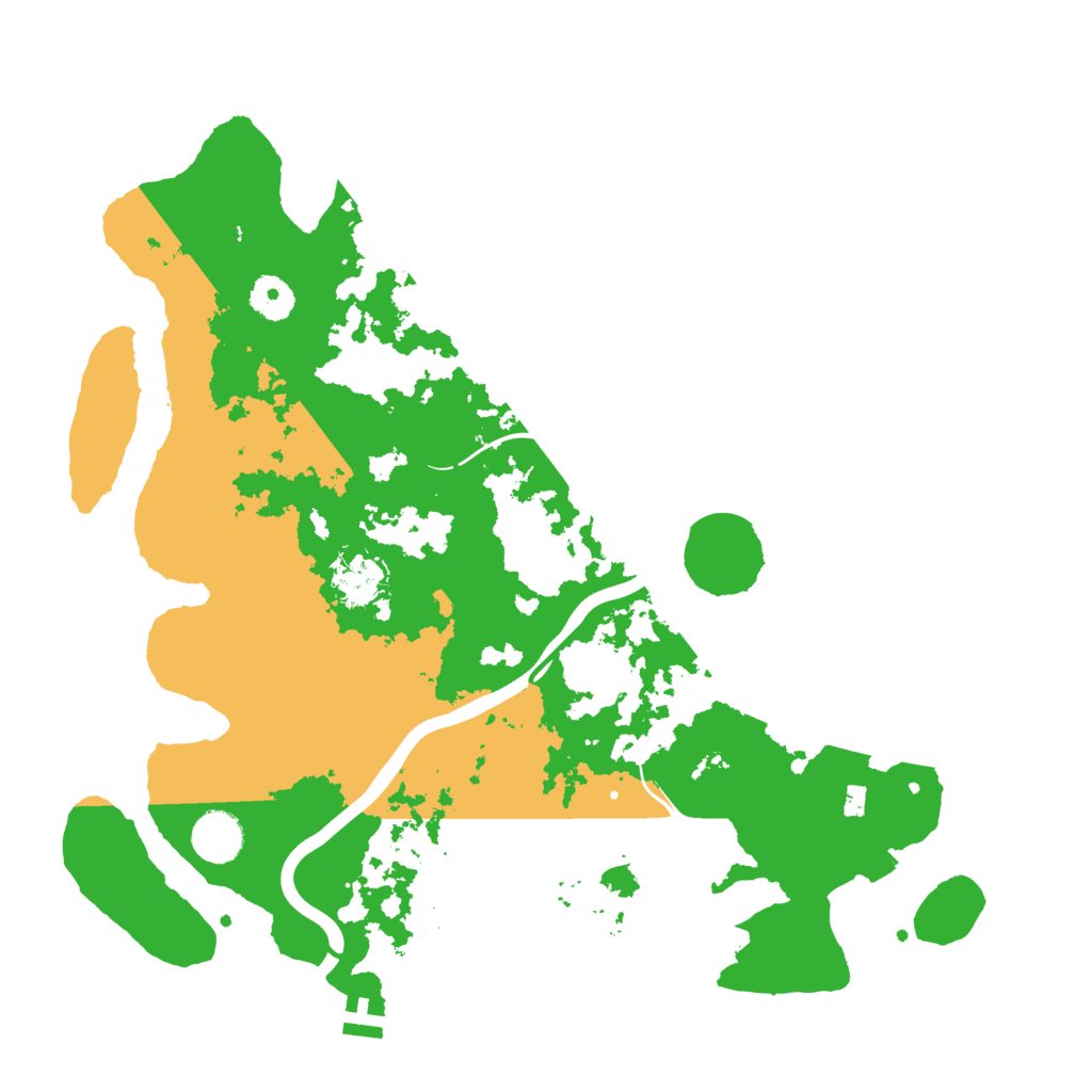 Biome Rust Map: Procedural Map, Size: 3750, Seed: 1412347486