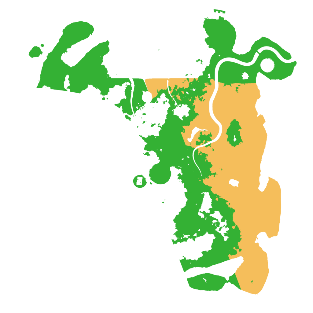 Biome Rust Map: Procedural Map, Size: 4000, Seed: 56517799