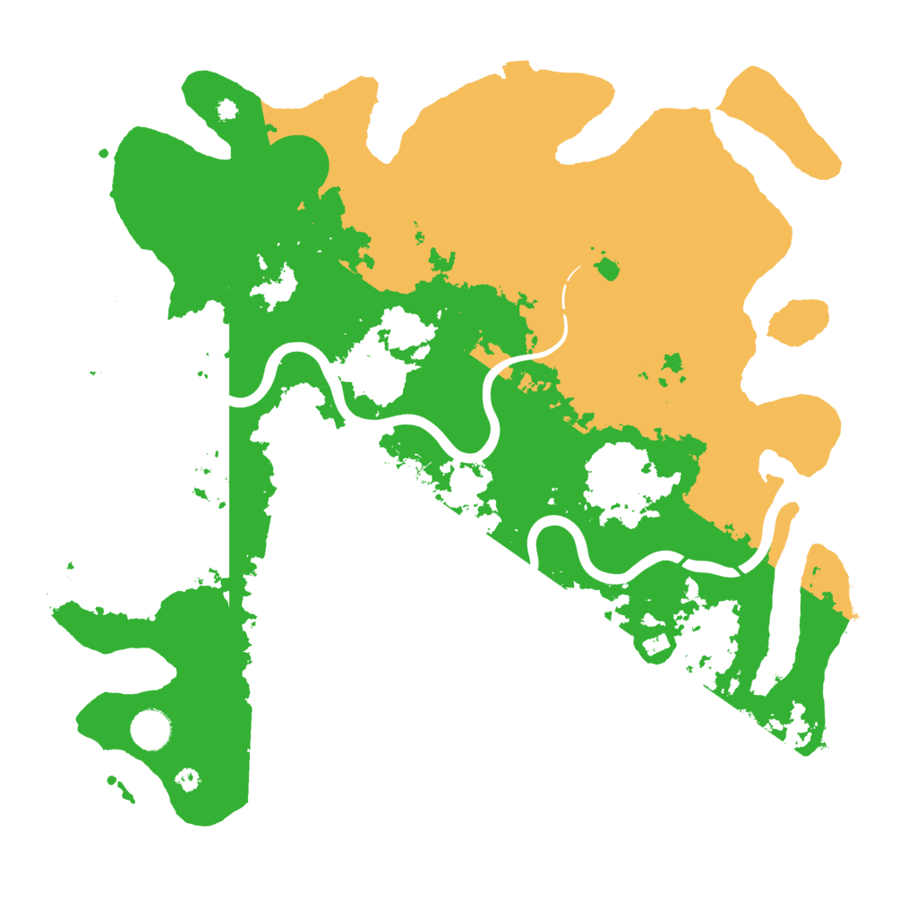 Biome Rust Map: Procedural Map, Size: 3981, Seed: 1945478117