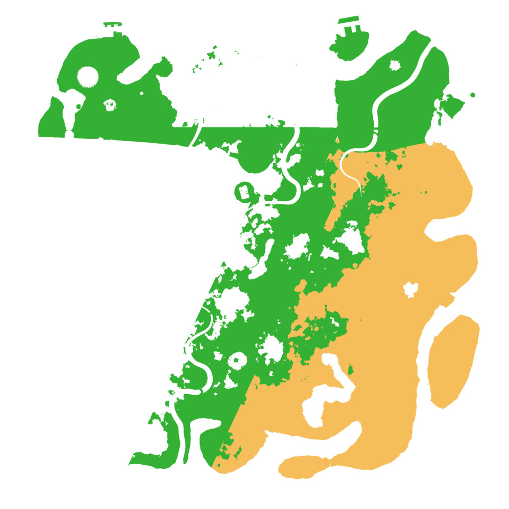Biome Rust Map: Procedural Map, Size: 4250, Seed: 53315345