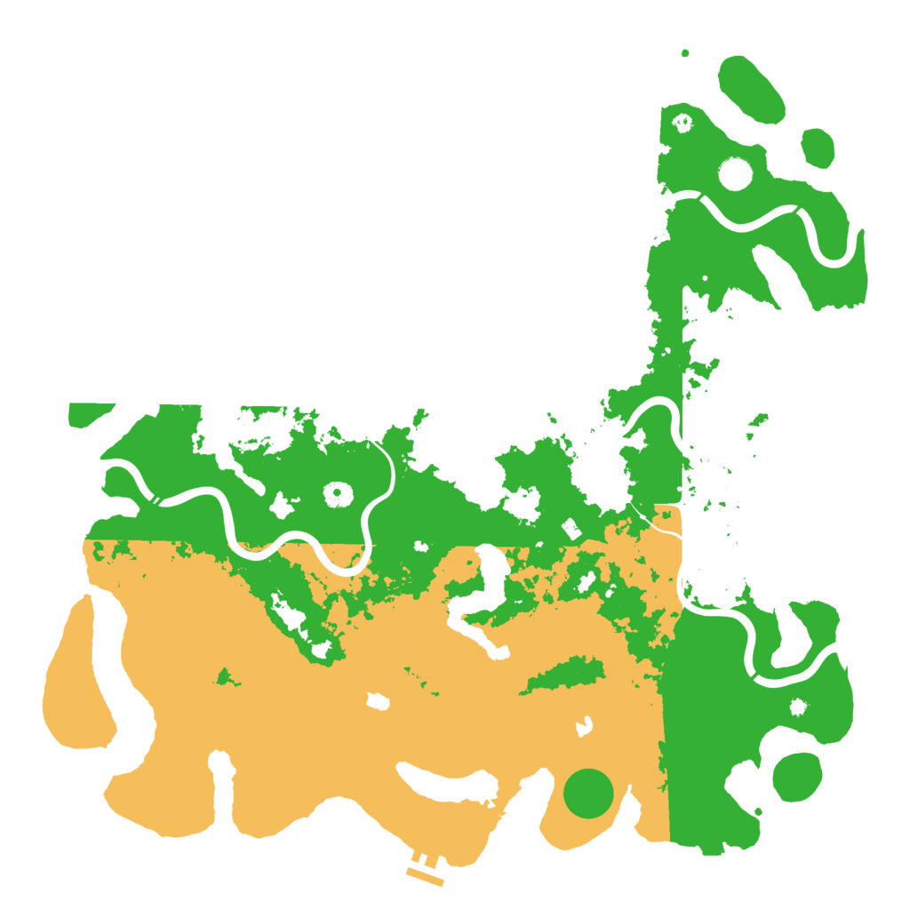 Biome Rust Map: Procedural Map, Size: 4800, Seed: 1596678129