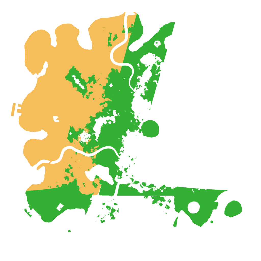 Biome Rust Map: Procedural Map, Size: 4000, Seed: 2103744061