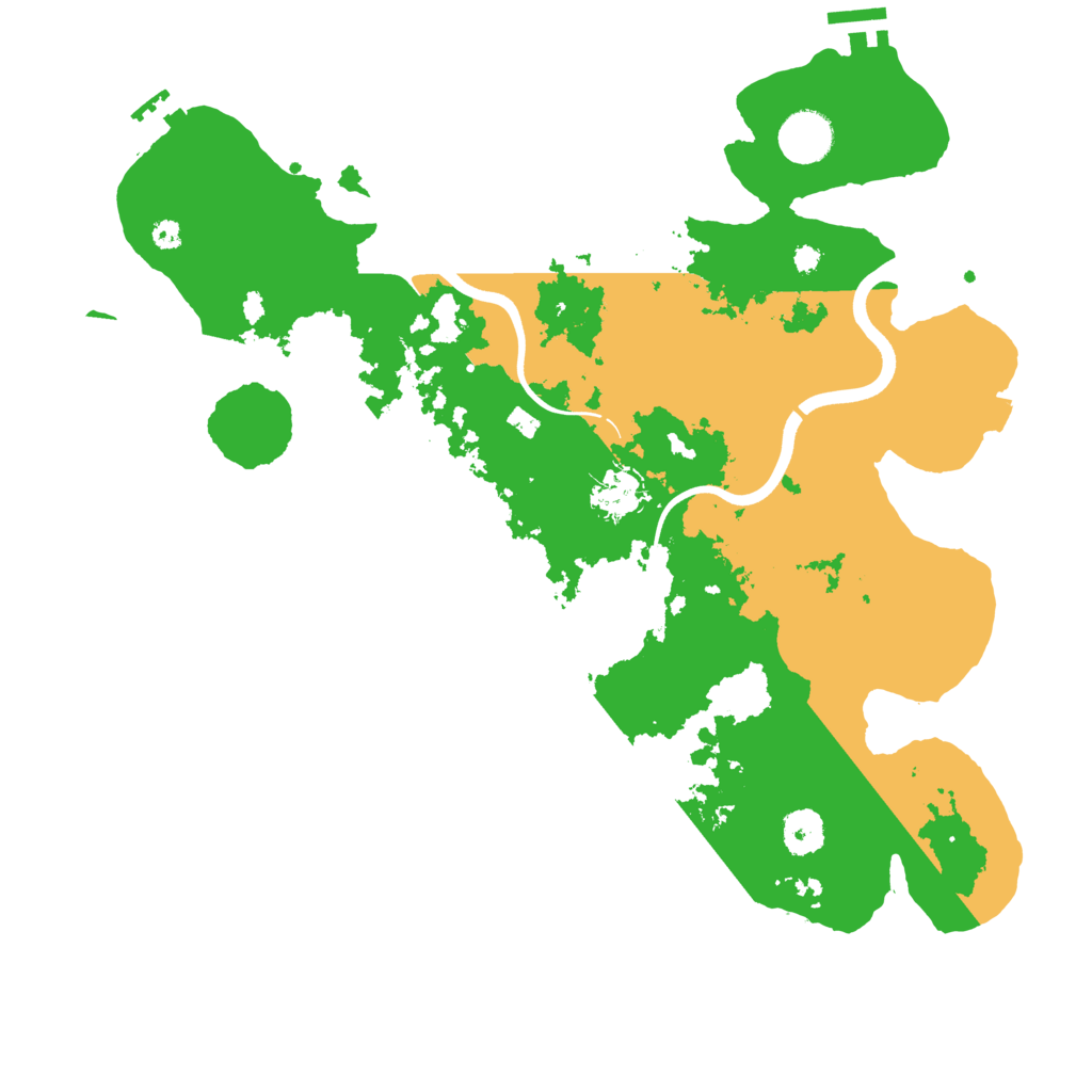 Biome Rust Map: Procedural Map, Size: 3750, Seed: 215359531