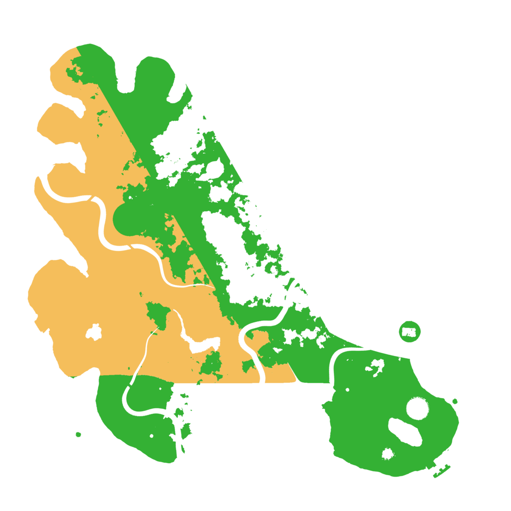 Biome Rust Map: Procedural Map, Size: 4000, Seed: 330265039