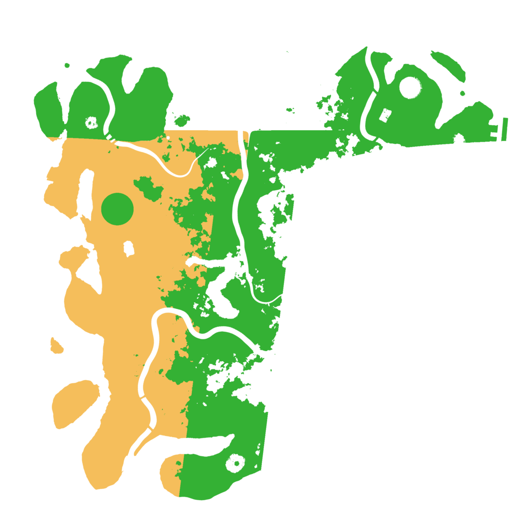 Biome Rust Map: Procedural Map, Size: 4250, Seed: 774686442