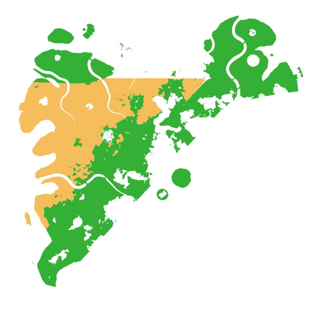 Biome Rust Map: Procedural Map, Size: 4500, Seed: 311390002