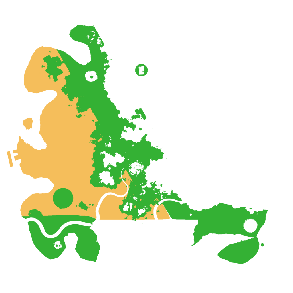 Biome Rust Map: Procedural Map, Size: 3800, Seed: 2606042