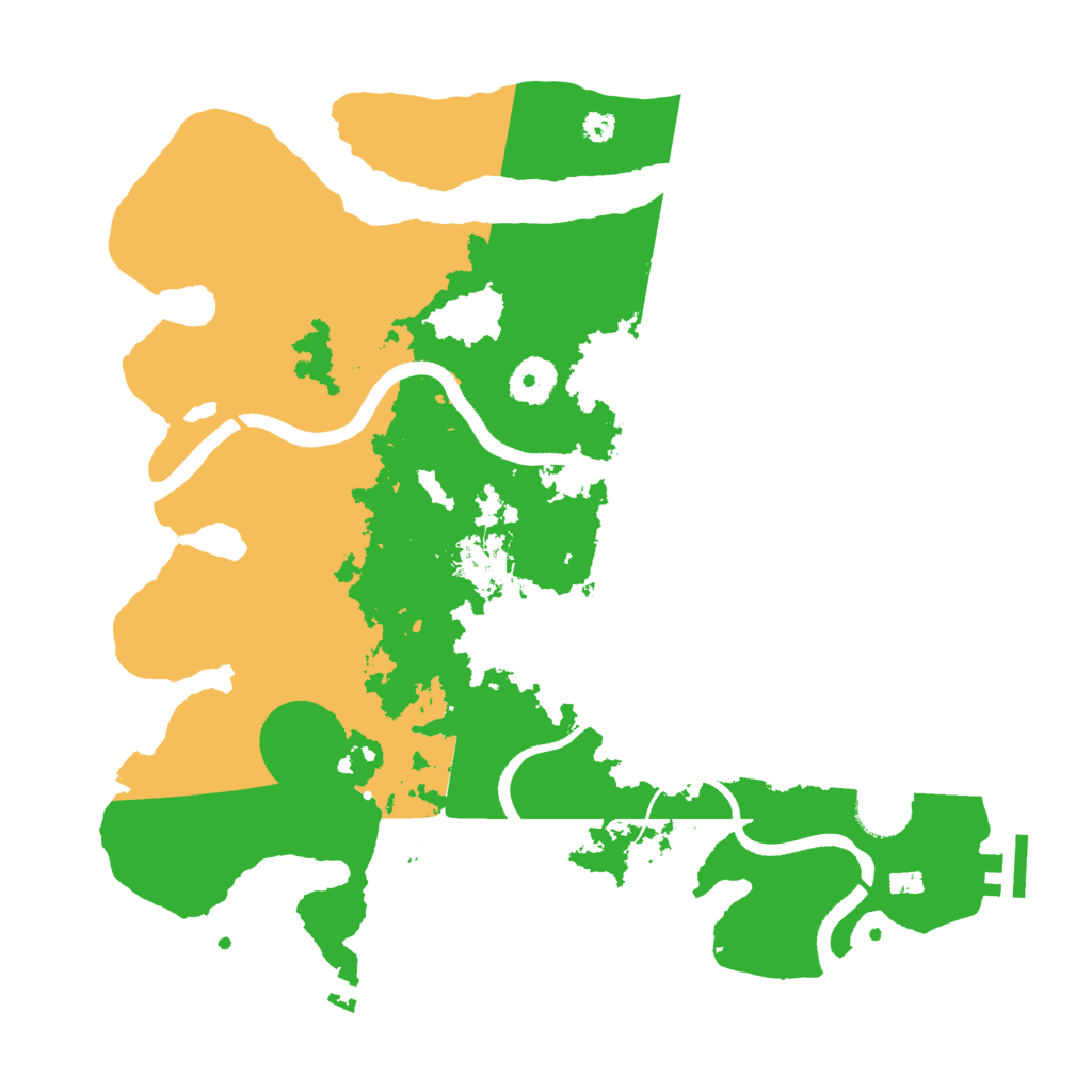 Biome Rust Map: Procedural Map, Size: 3500, Seed: 1438956588