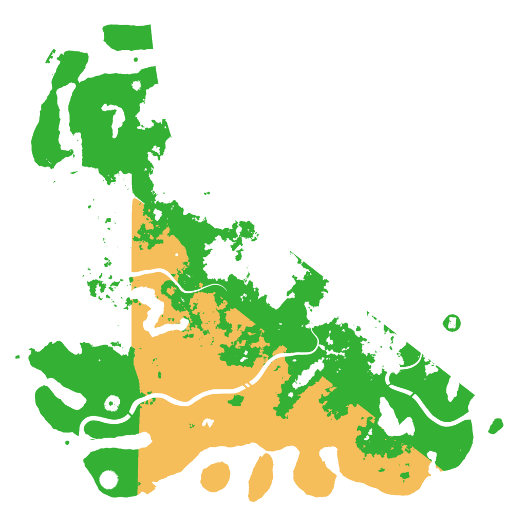Biome Rust Map: Procedural Map, Size: 5000, Seed: 1140375045