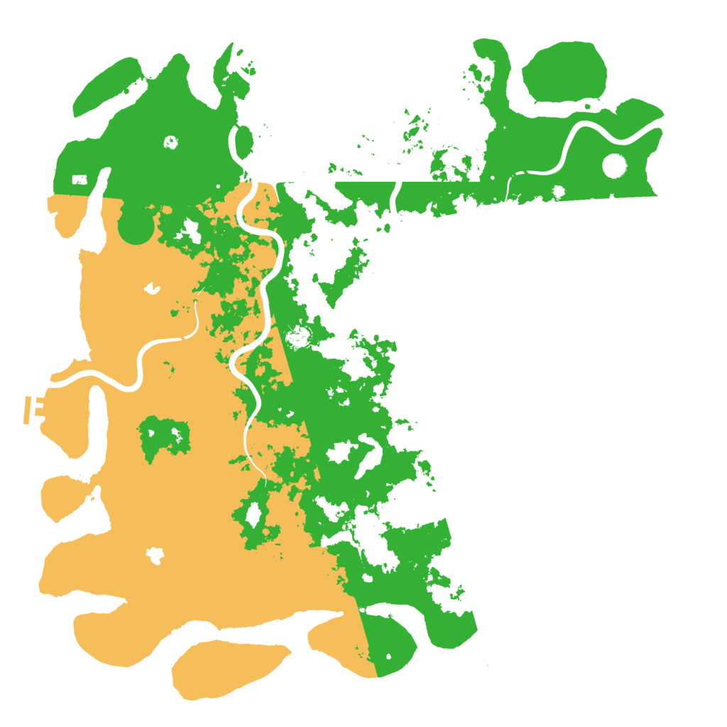 Biome Rust Map: Procedural Map, Size: 5250, Seed: 114430814
