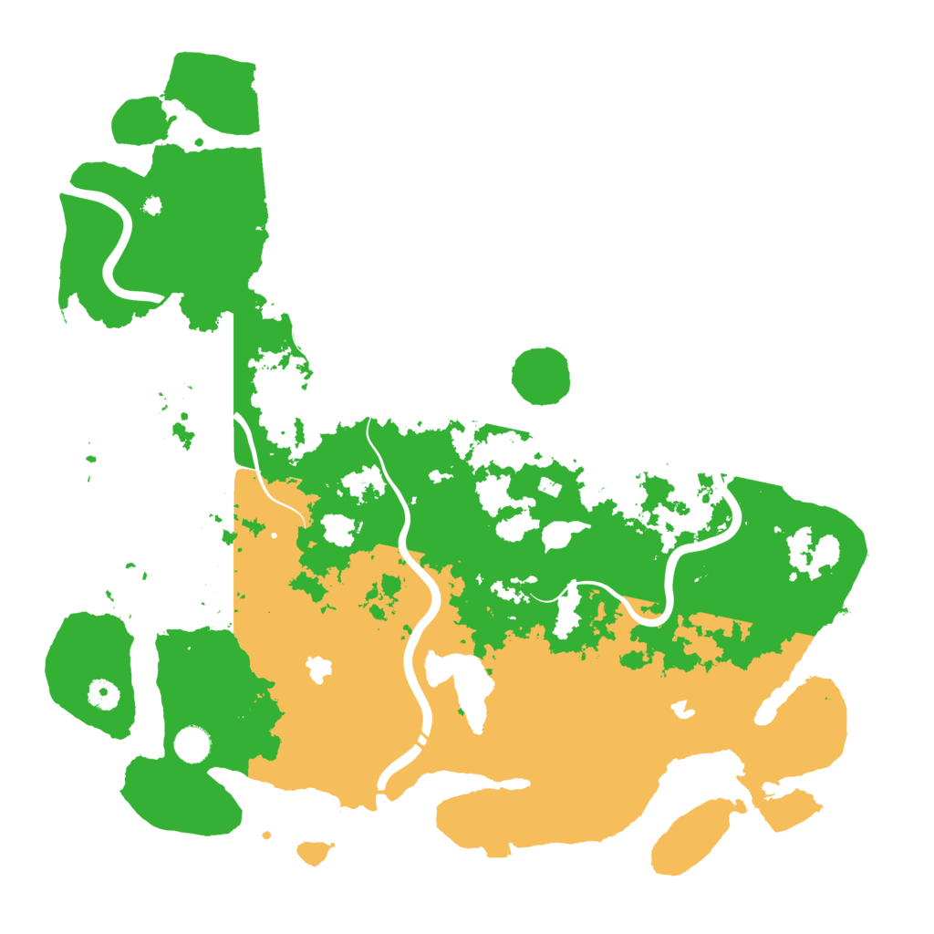 Biome Rust Map: Procedural Map, Size: 4500, Seed: 9867423