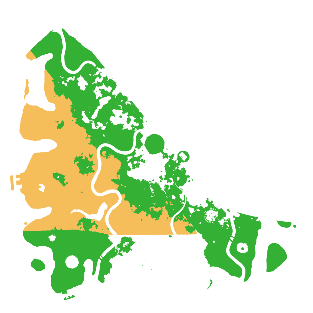 Biome Rust Map: Procedural Map, Size: 4250, Seed: 467404665