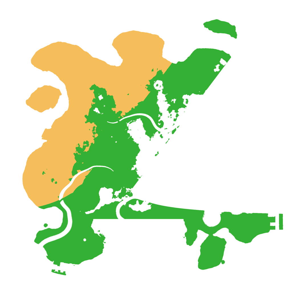 Biome Rust Map: Procedural Map, Size: 3000, Seed: 2146177183