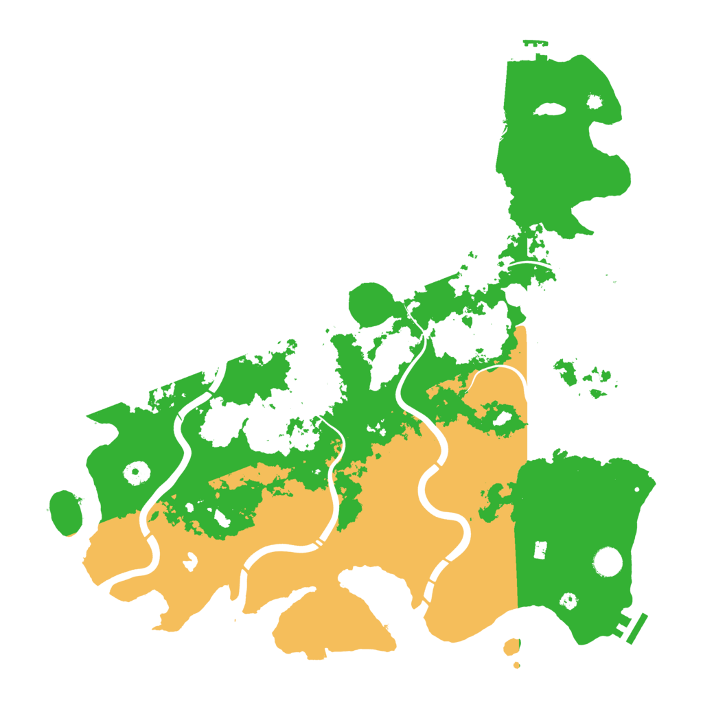 Biome Rust Map: Procedural Map, Size: 4250, Seed: 1428986565