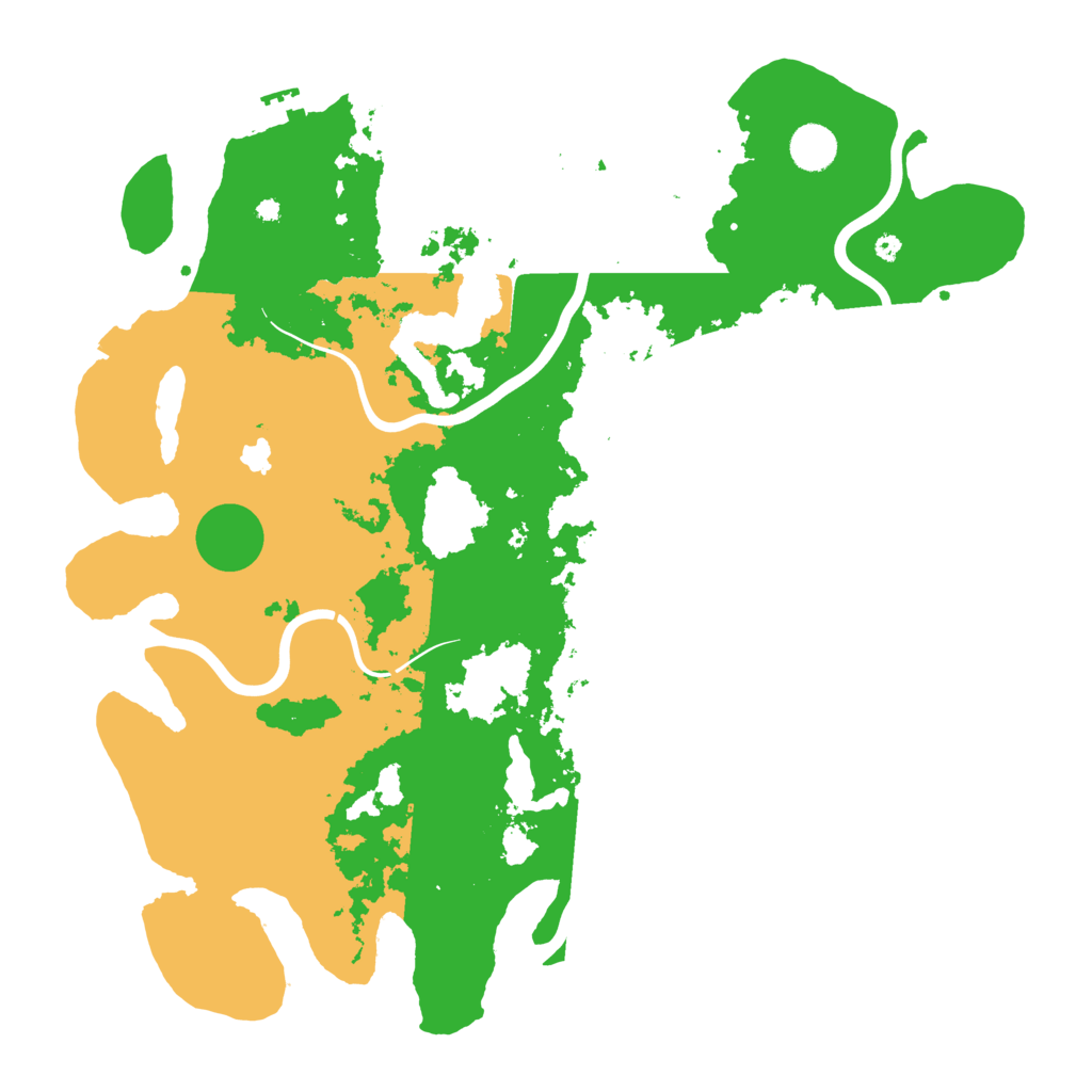 Biome Rust Map: Procedural Map, Size: 4250, Seed: 1225935838