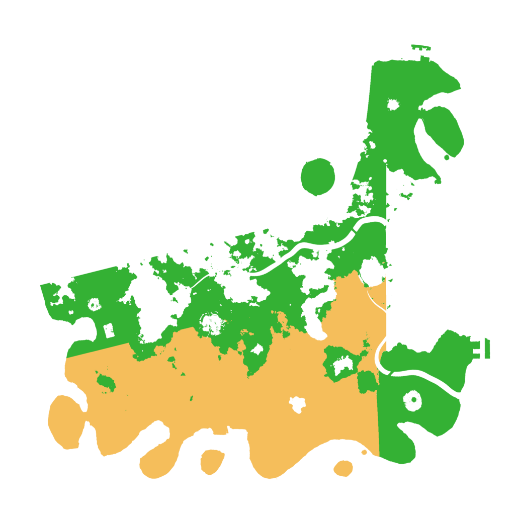 Biome Rust Map: Procedural Map, Size: 4000, Seed: 565594598
