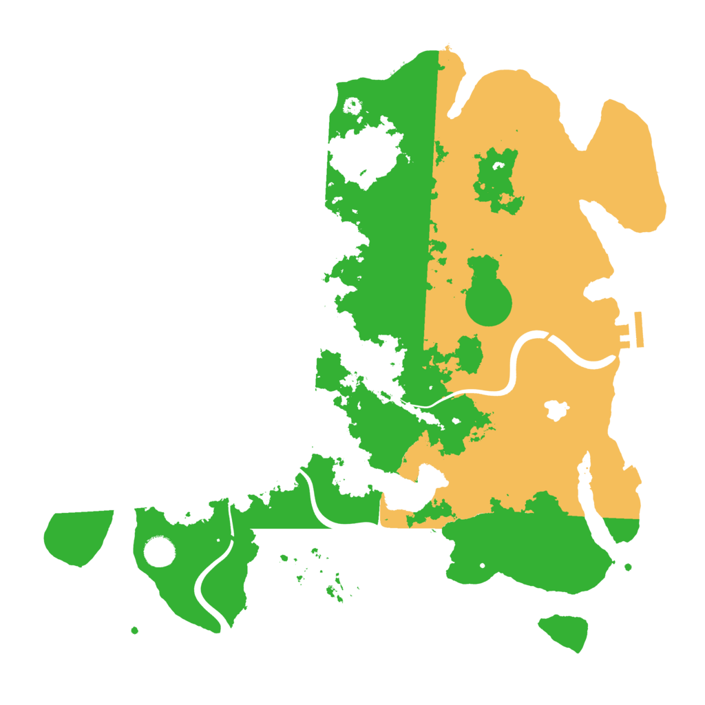 Biome Rust Map: Procedural Map, Size: 4000, Seed: 2013185776