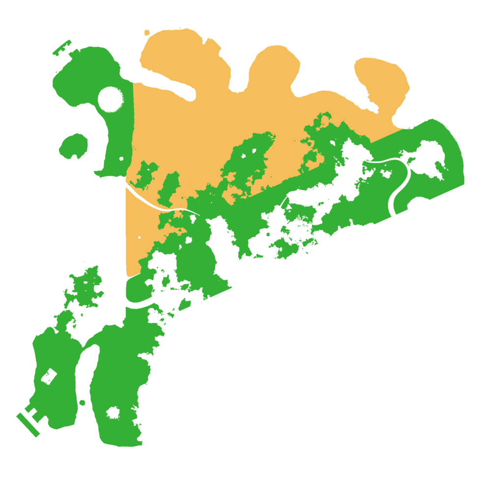 Biome Rust Map: Procedural Map, Size: 3500, Seed: 721877024