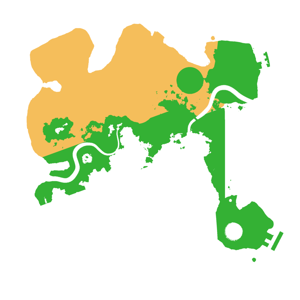 Biome Rust Map: Procedural Map, Size: 3000, Seed: 1469627772