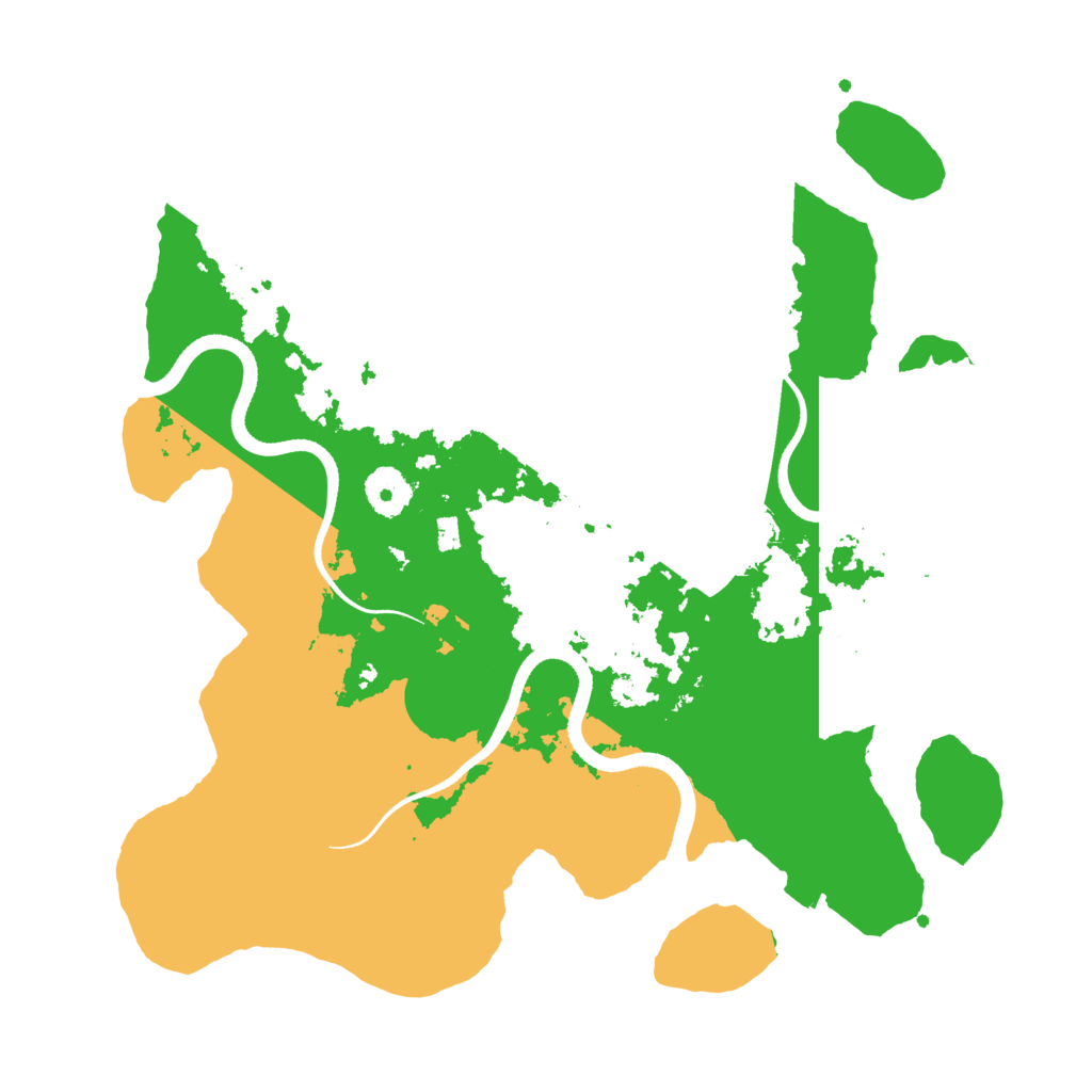Biome Rust Map: Procedural Map, Size: 3500, Seed: 1120070606