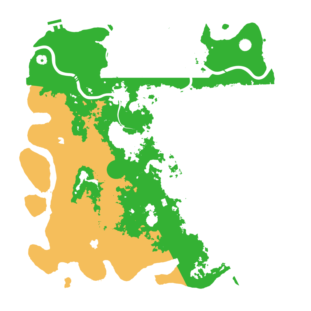 Biome Rust Map: Procedural Map, Size: 4500, Seed: 1780937989