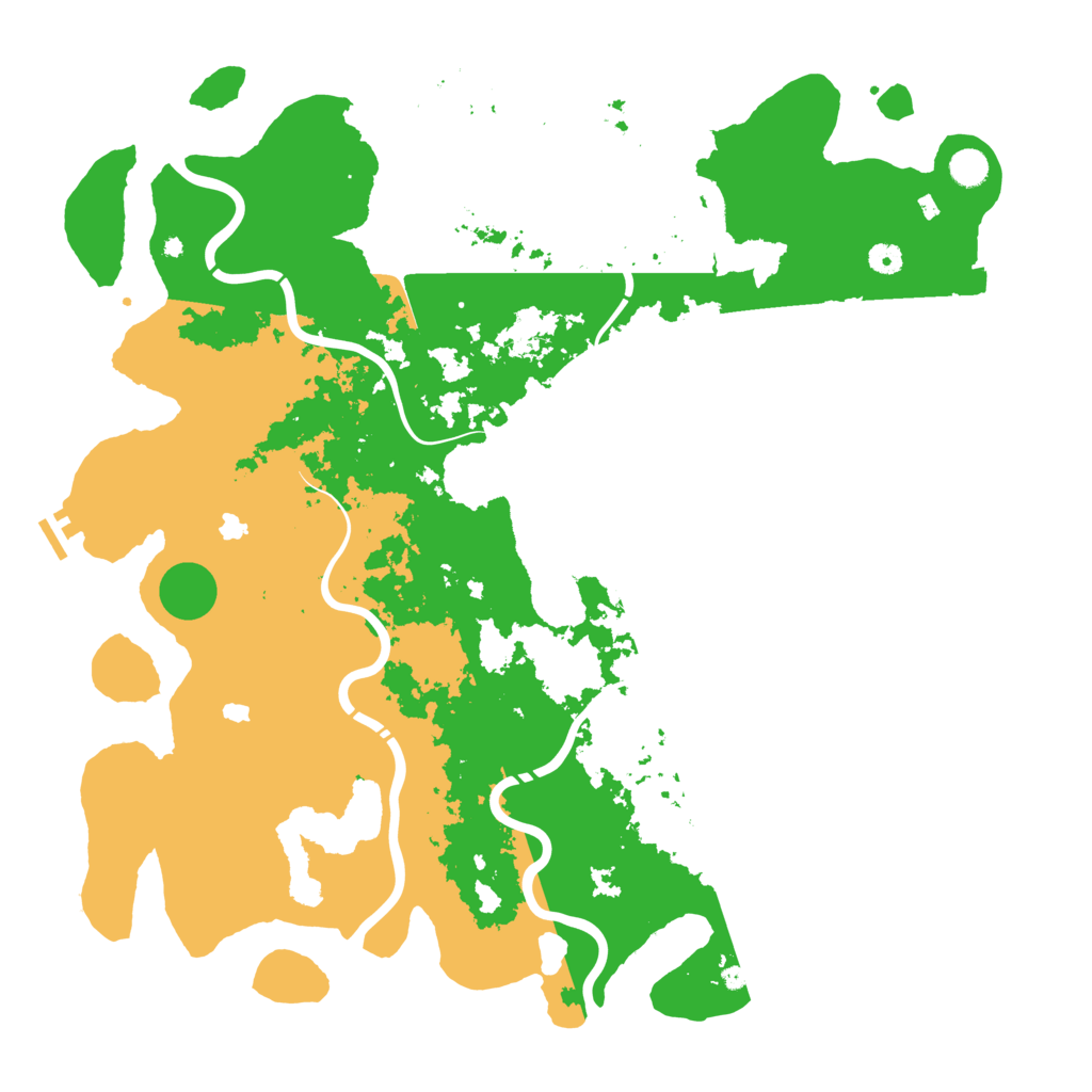 Biome Rust Map: Procedural Map, Size: 5000, Seed: 2146842204