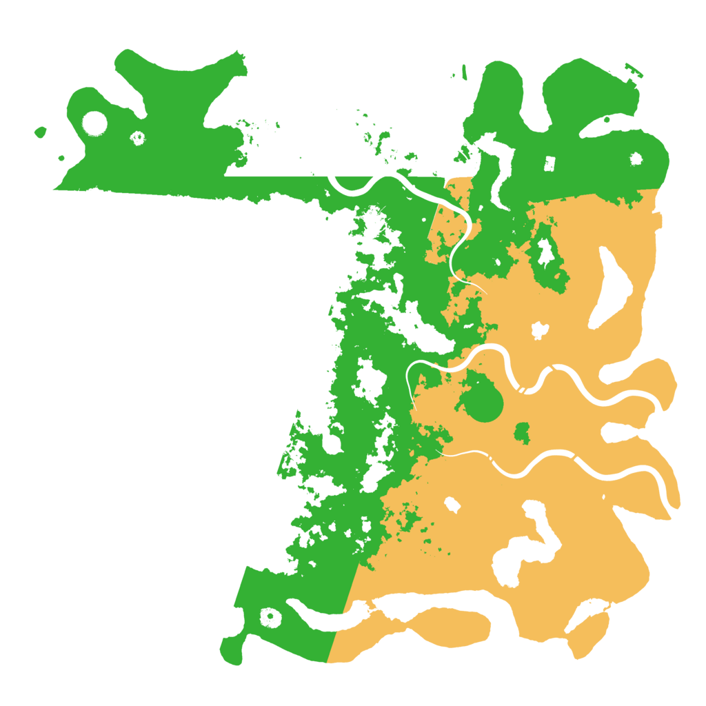 Biome Rust Map: Procedural Map, Size: 5000, Seed: 1747185750