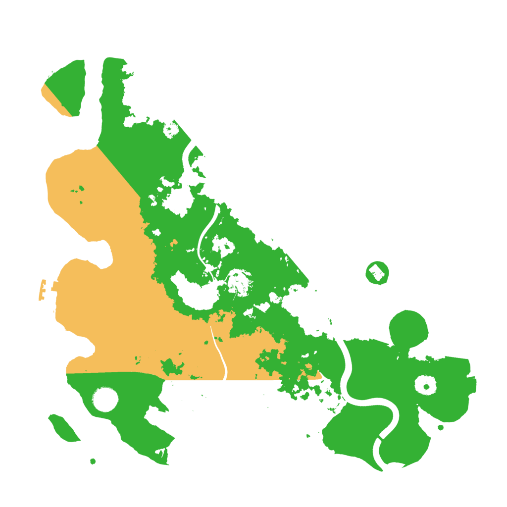 Biome Rust Map: Procedural Map, Size: 3600, Seed: 938