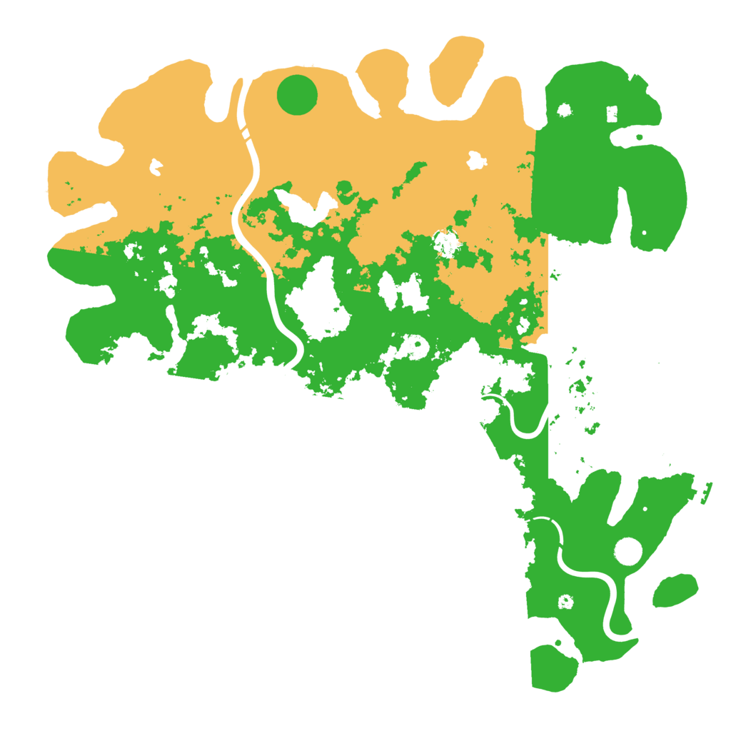 Biome Rust Map: Procedural Map, Size: 4750, Seed: 620261