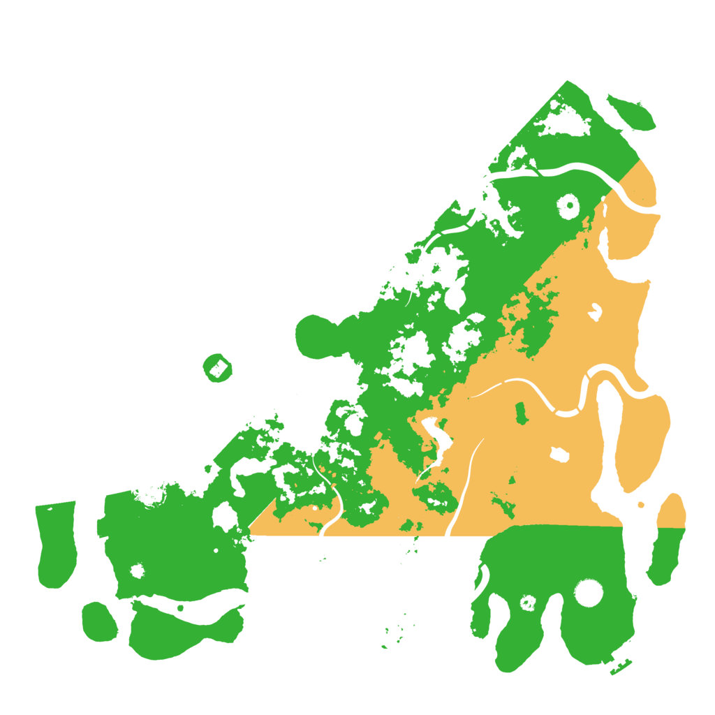 Biome Rust Map: Procedural Map, Size: 4500, Seed: 1015439495