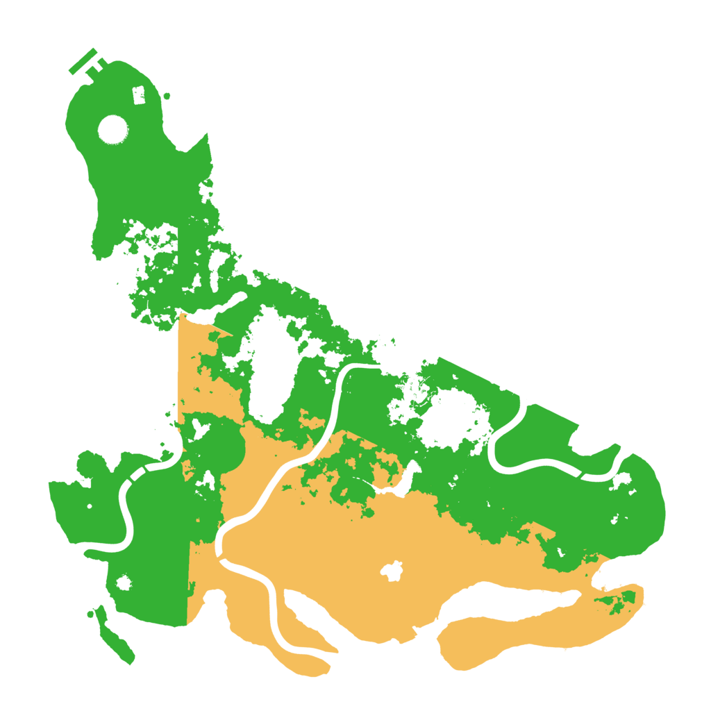 Biome Rust Map: Procedural Map, Size: 4250, Seed: 902834415