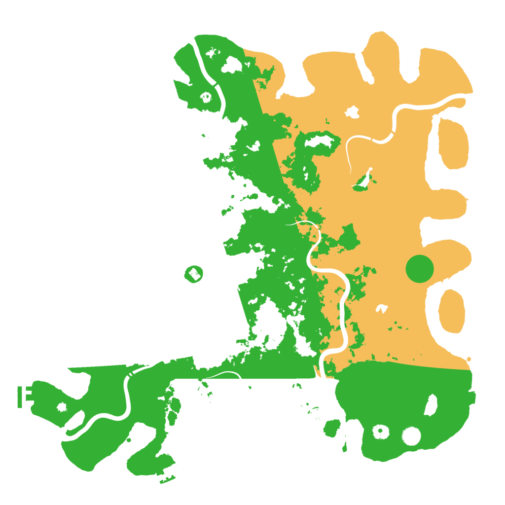 Biome Rust Map: Procedural Map, Size: 4750, Seed: 766158017