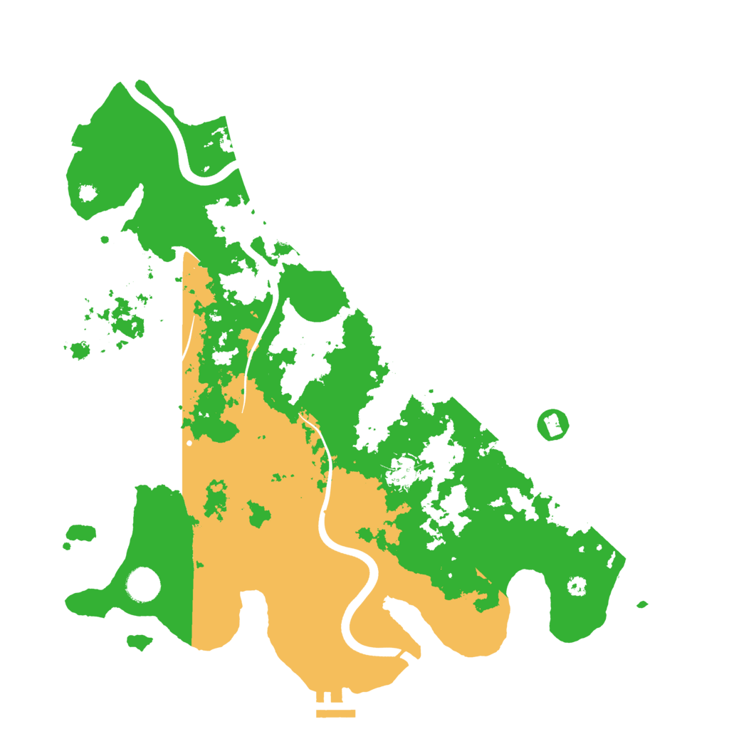 Biome Rust Map: Procedural Map, Size: 3750, Seed: 789370014