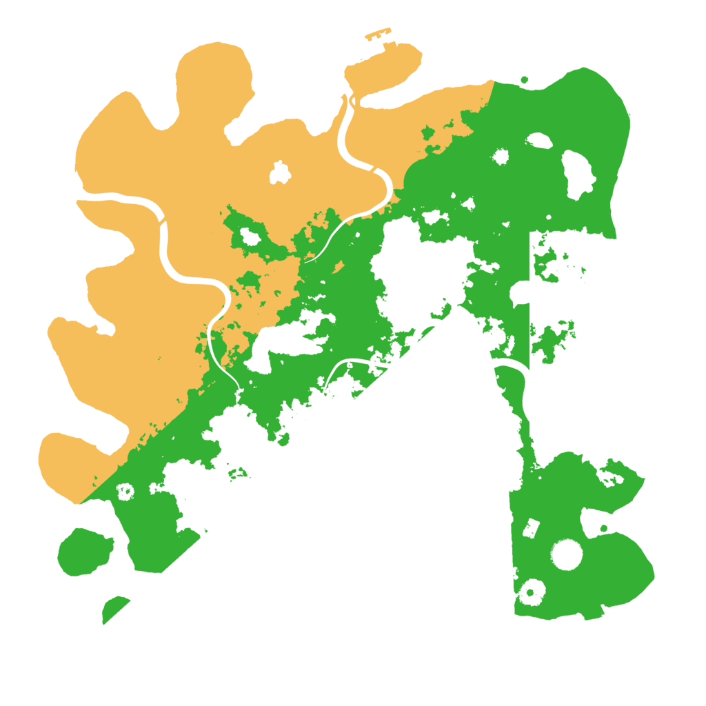 Biome Rust Map: Procedural Map, Size: 4000, Seed: 287175241