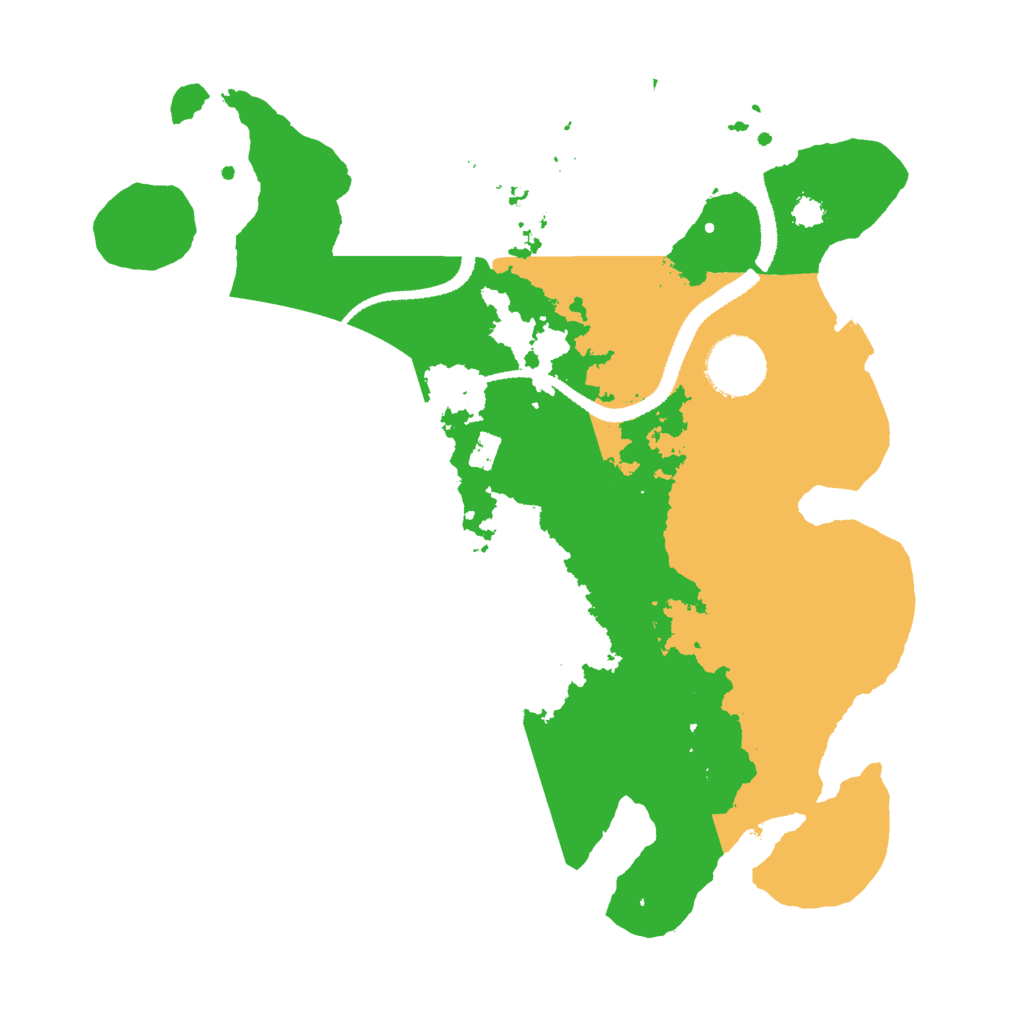 Biome Rust Map: Procedural Map, Size: 3000, Seed: 1696044301