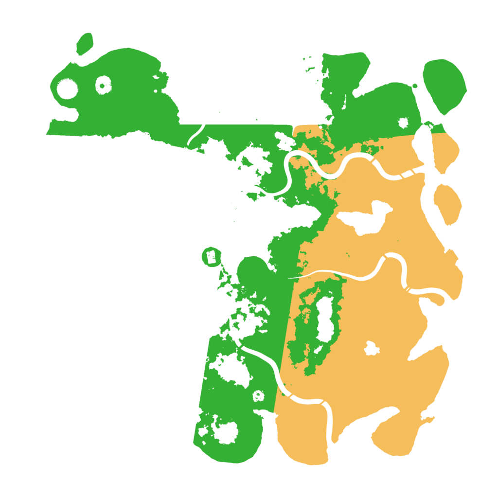 Biome Rust Map: Procedural Map, Size: 4250, Seed: 15434