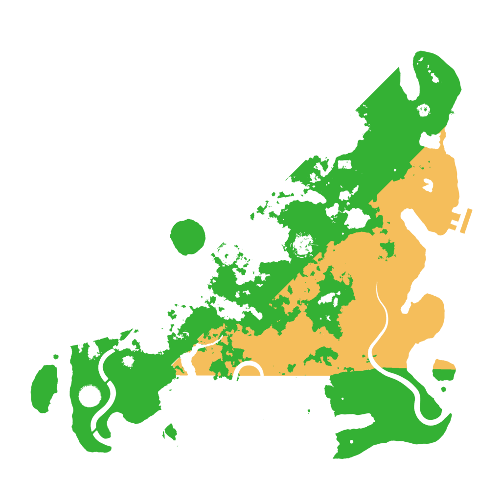 Biome Rust Map: Procedural Map, Size: 4000, Seed: 890142934
