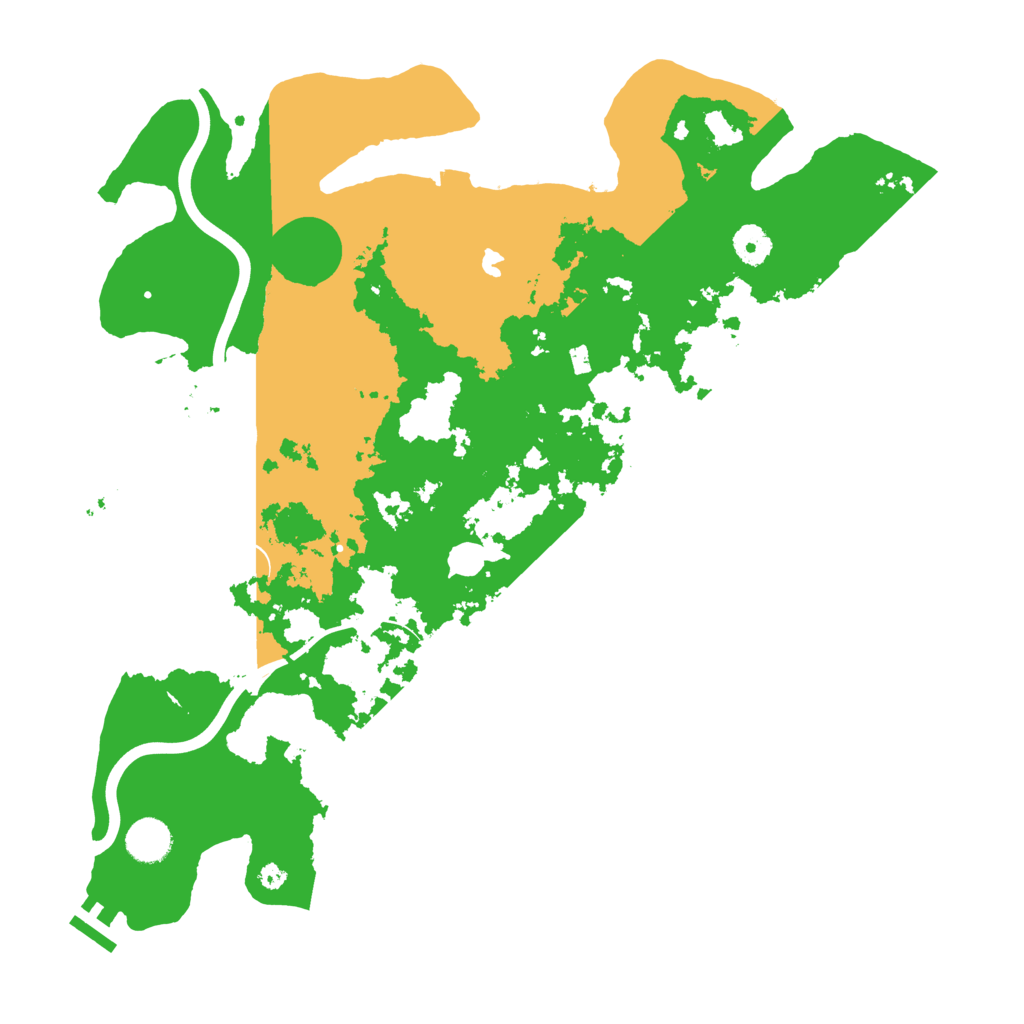 Biome Rust Map: Procedural Map, Size: 4000, Seed: 459834106
