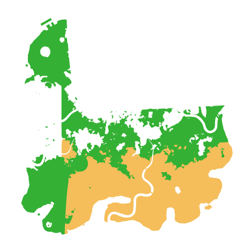 Biome Rust Map: Procedural Map, Size: 4250, Seed: 234756